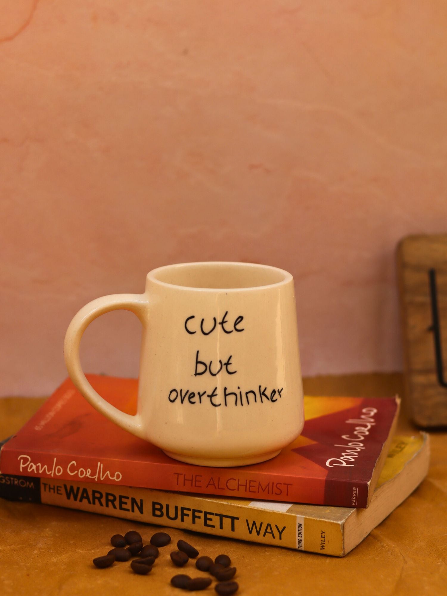 handmade Cute but overthinker Mug