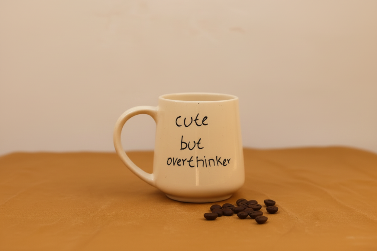 Cute but overthinker Mug