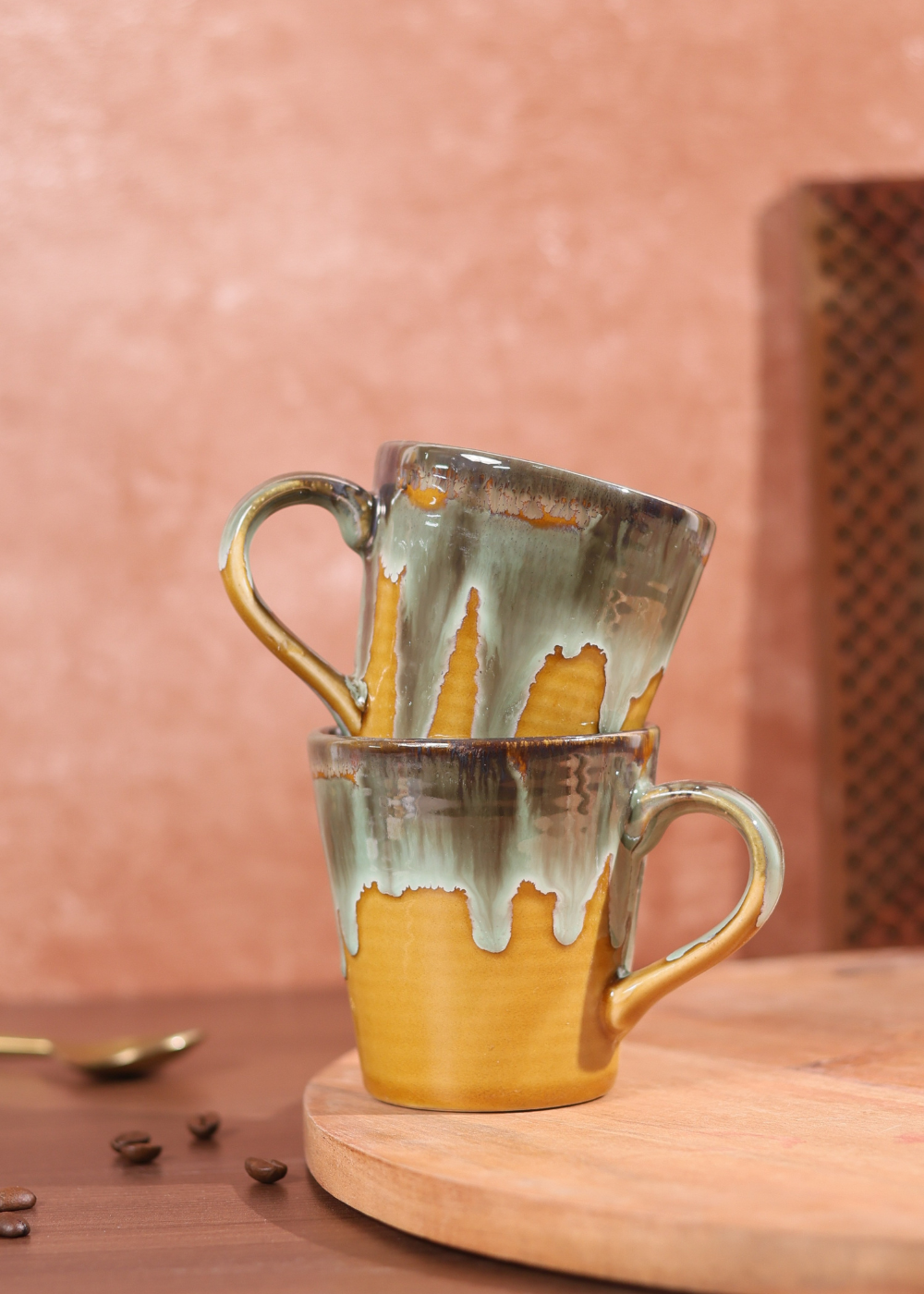 Shades of Mustard- Coffee Mugs