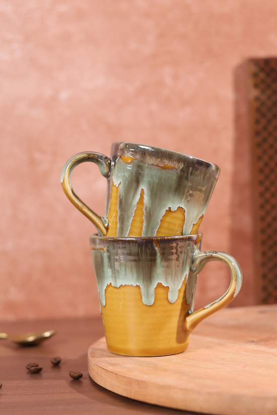 Shades of Mustard- Coffee Mugs