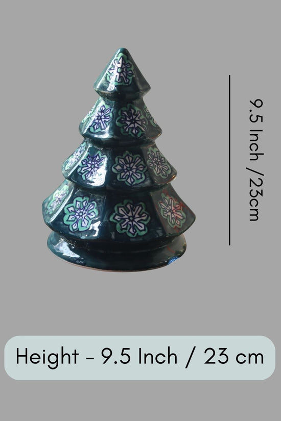 Green Snowflake Christmas tree