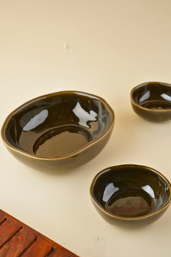 black coal bowl handmade in india 