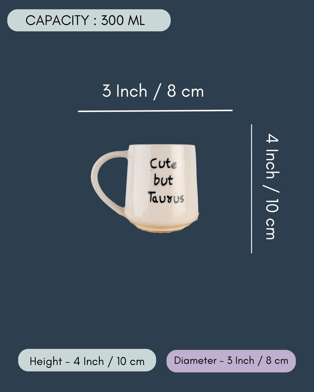 Cute But Taurus Mug