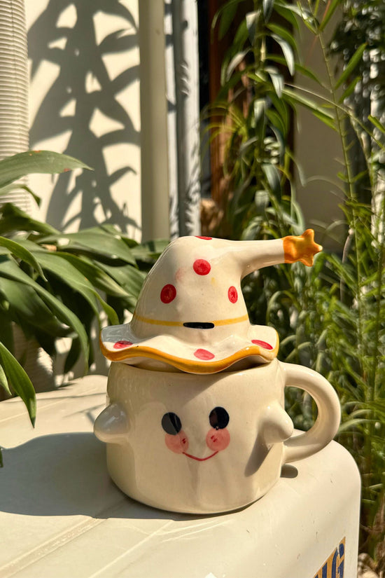 Spooky Ghost Mug with Lid