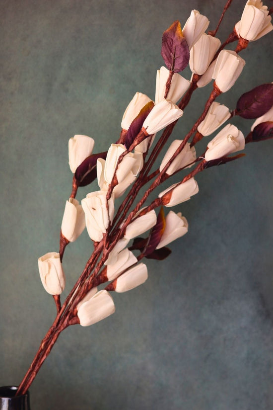 bud tulip bunch handmade in india 