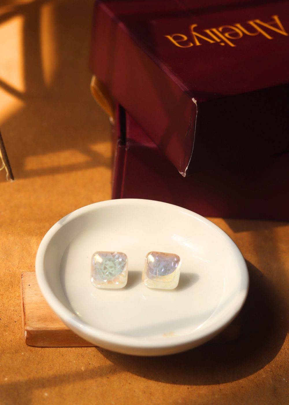 Anti tarnish Cubic Sheen Earrings