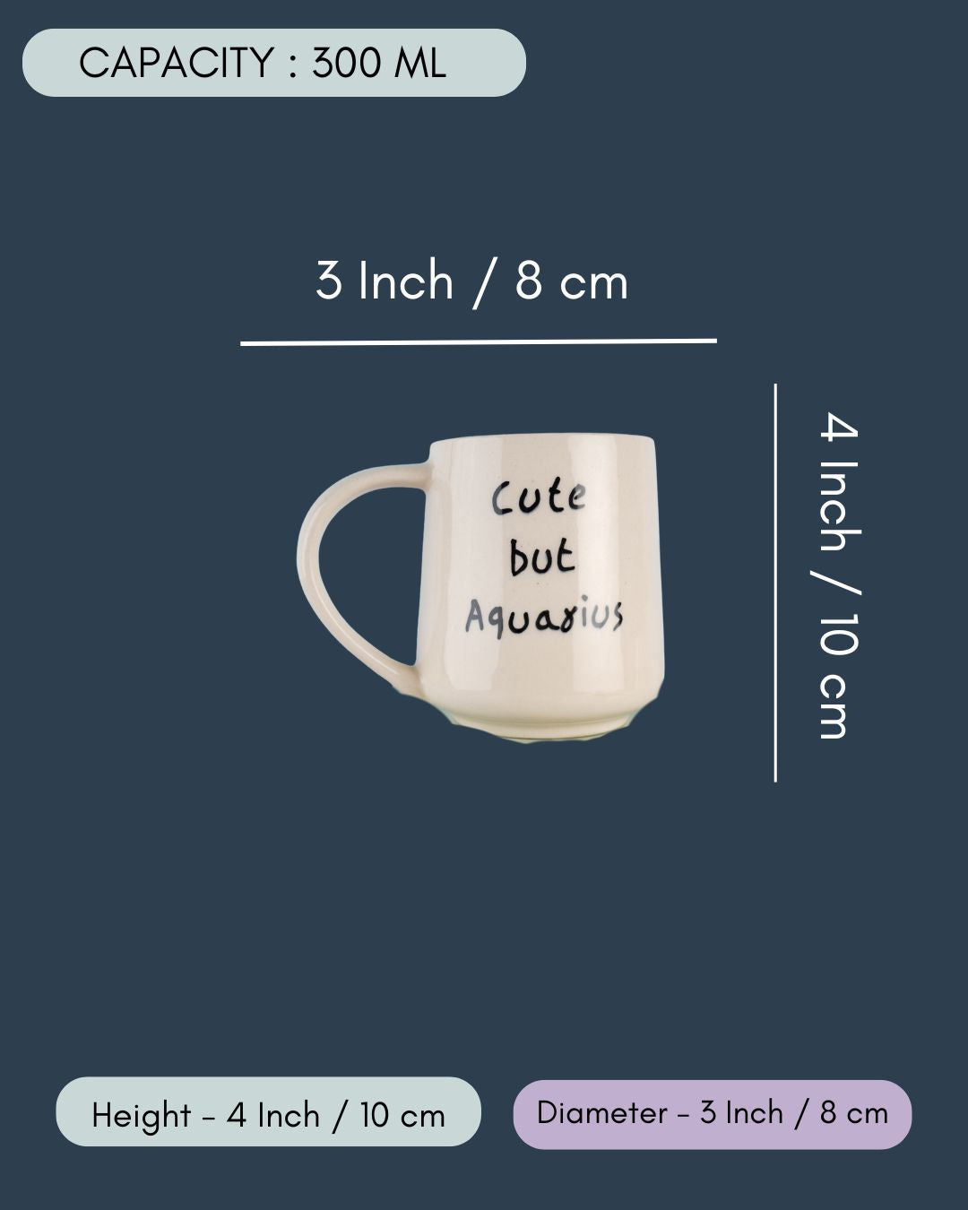 Cute But Aquarius Mug