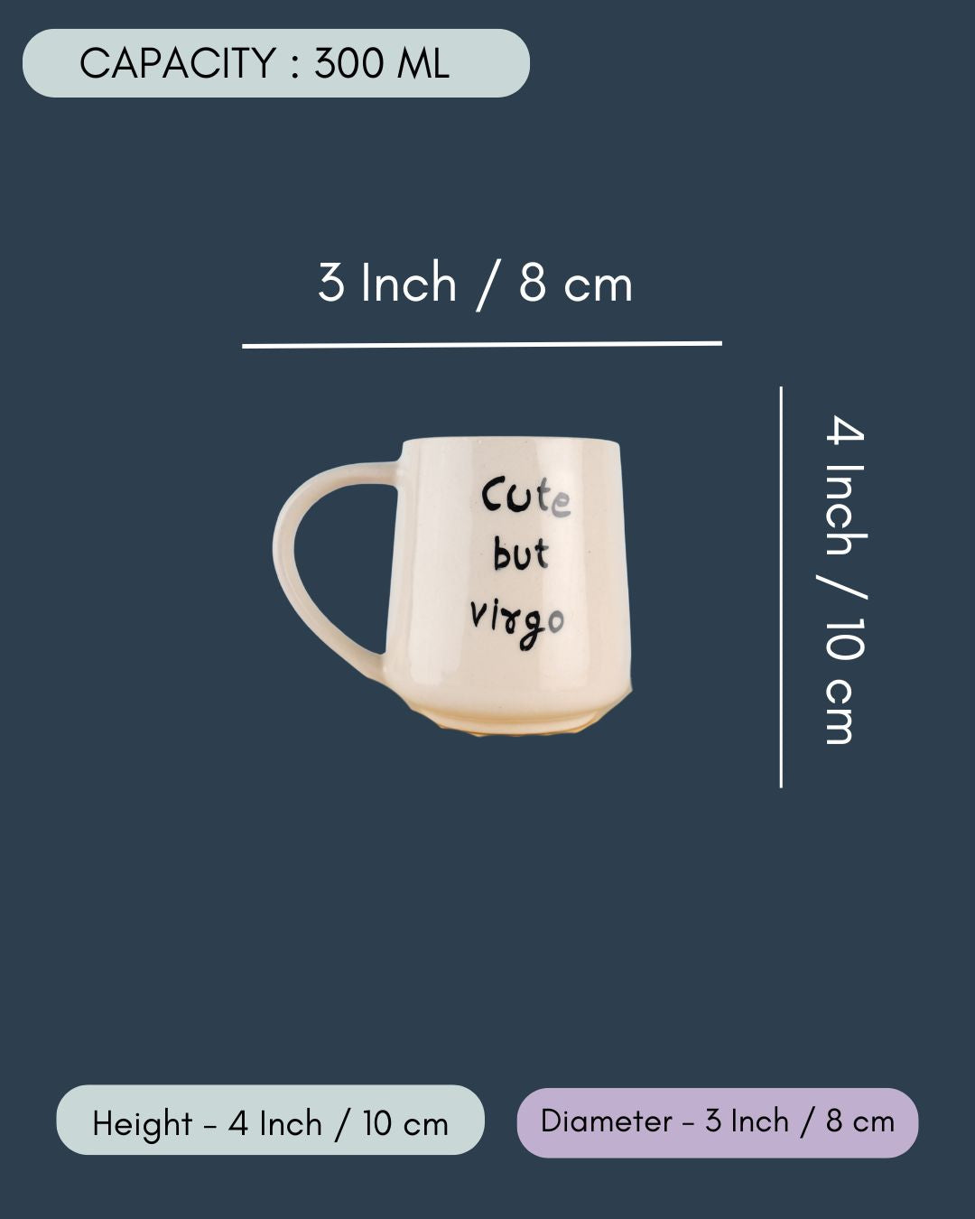 Cute But Virgo Mug