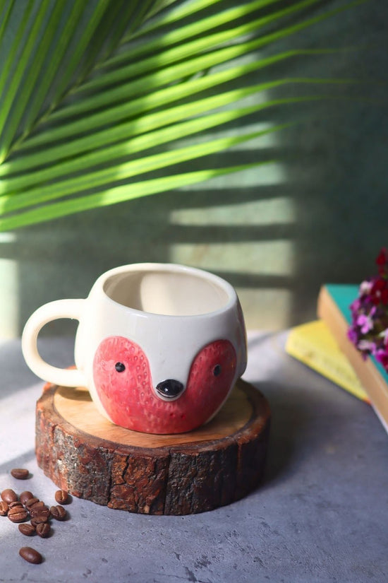 Owl Mug made by ceramic