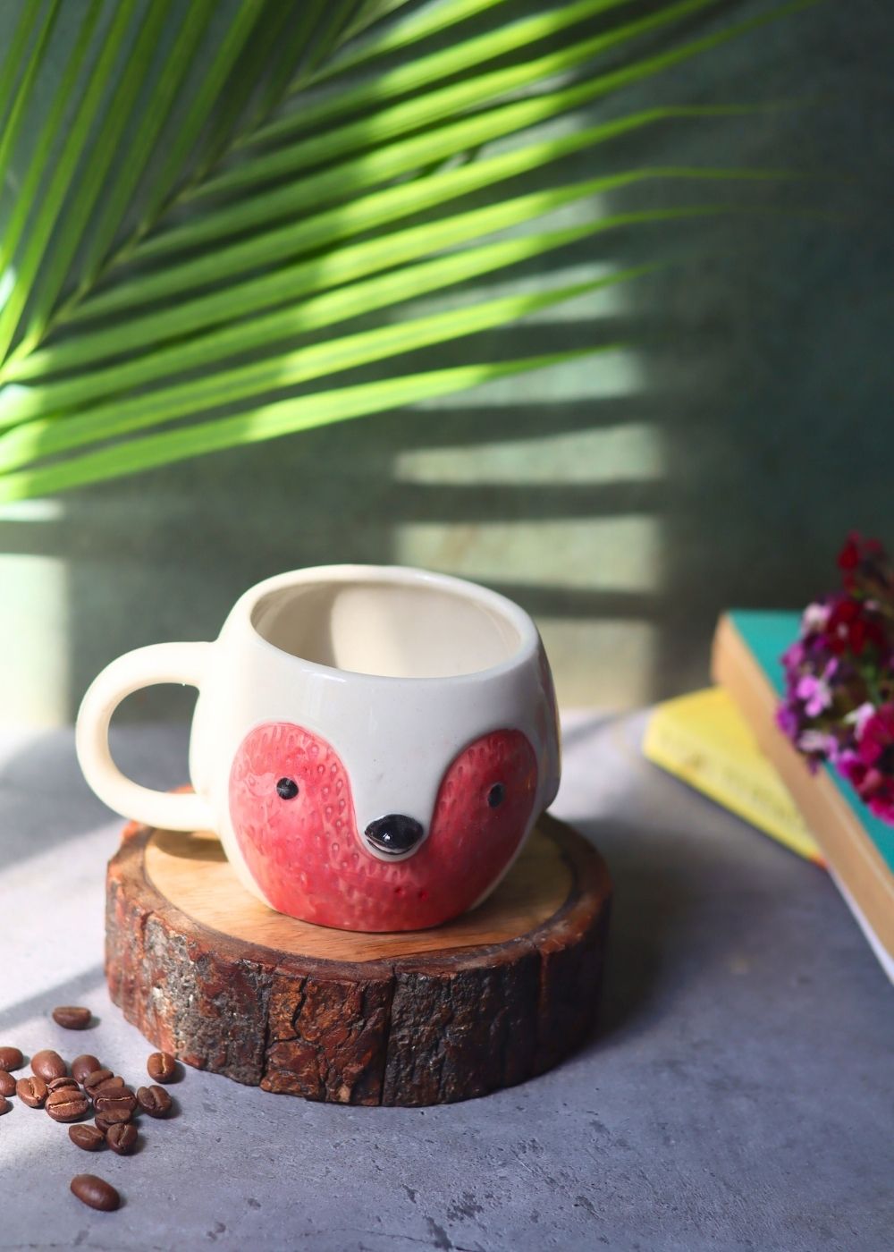 Owl Mug made by ceramic