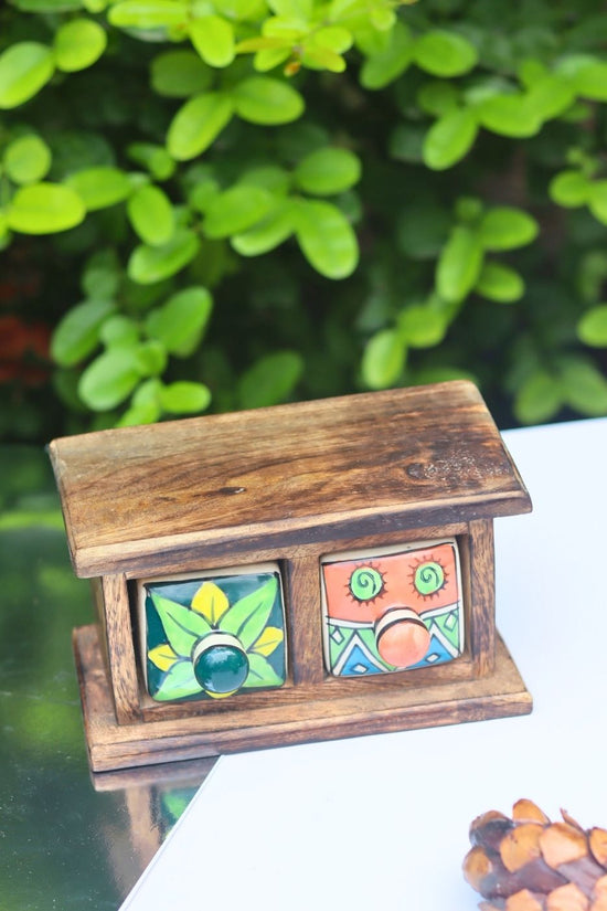 Wooden Decor Drawer - Boho Bliss made by wood