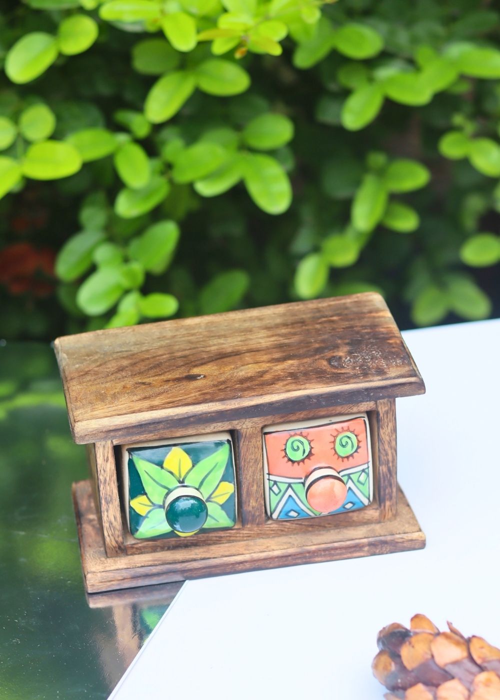 Wooden Decor Drawer - Boho Bliss made by wood