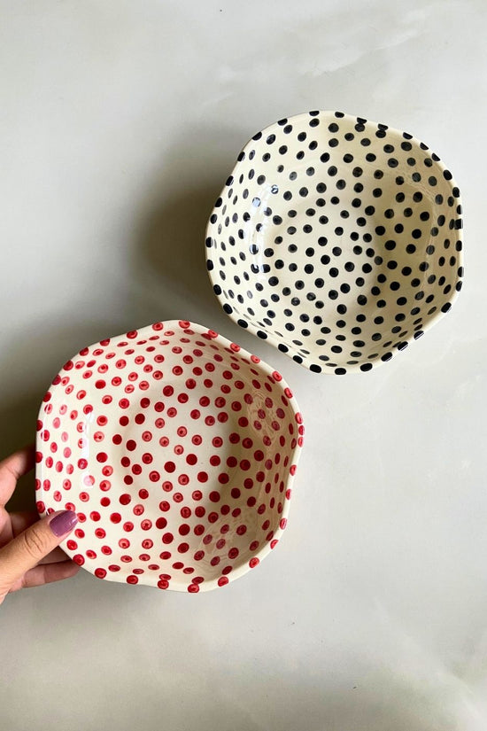 Handmade Polka Bowl combo