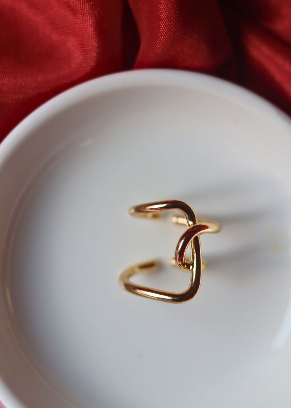 Aurelia Statement Ring handmade in India