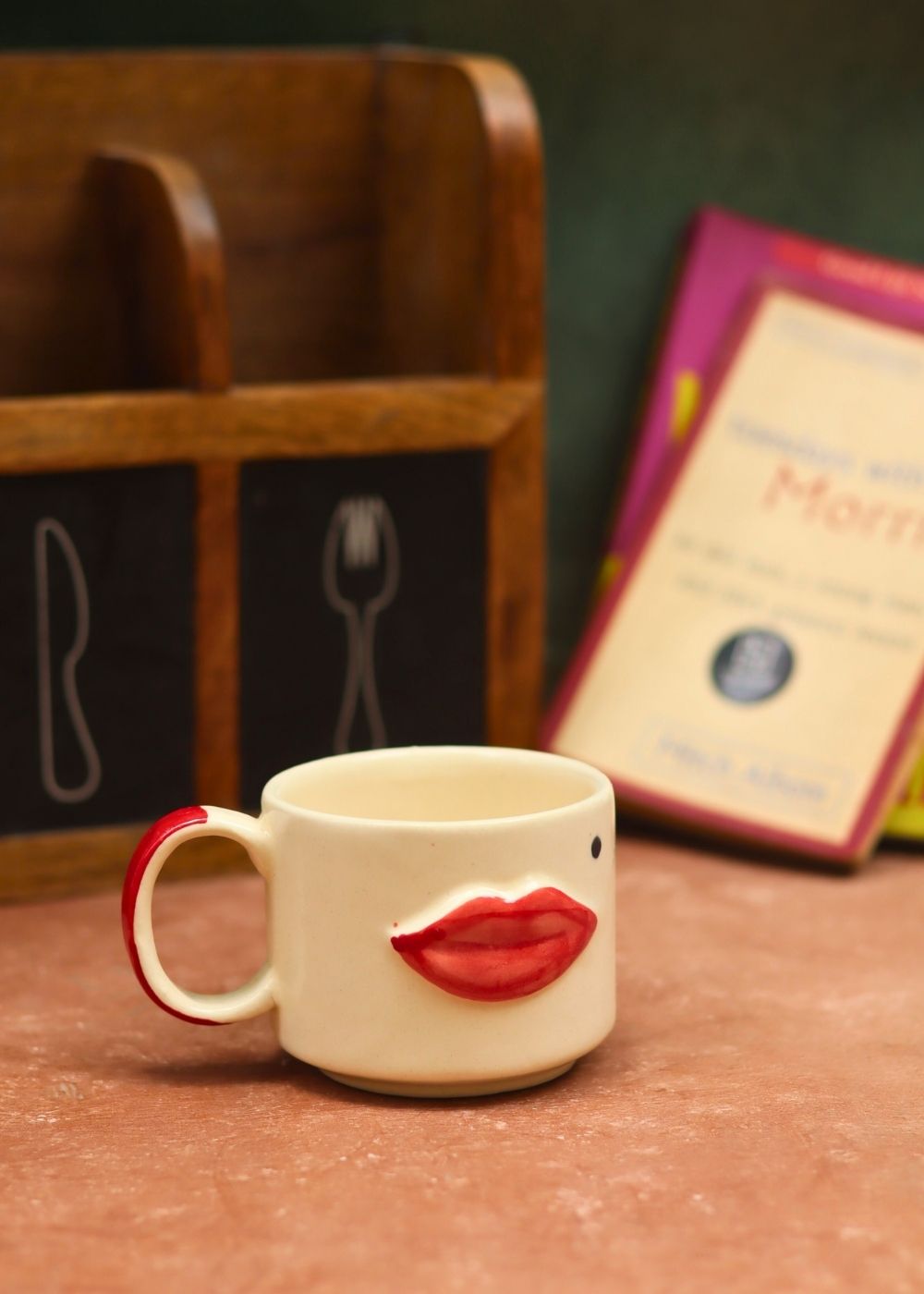 handmade Kiss Mug