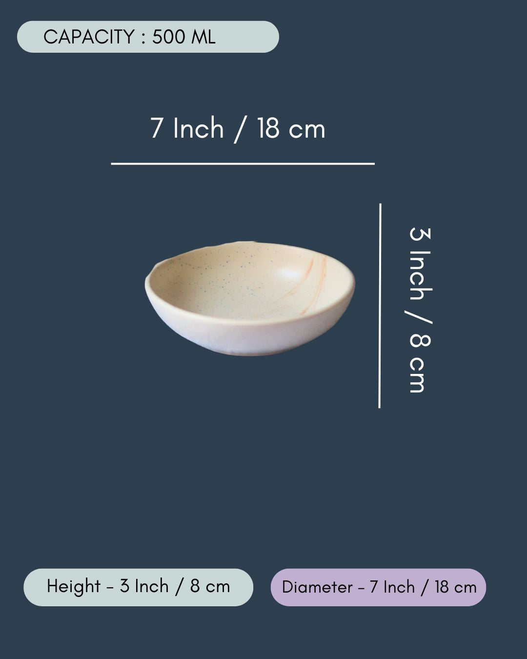 Brown Ombre Bowl