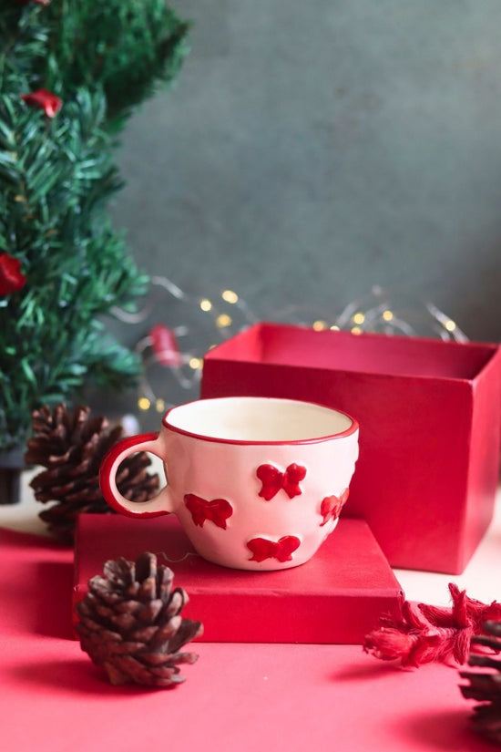 Bow mug in a Gift Box with premium quality material