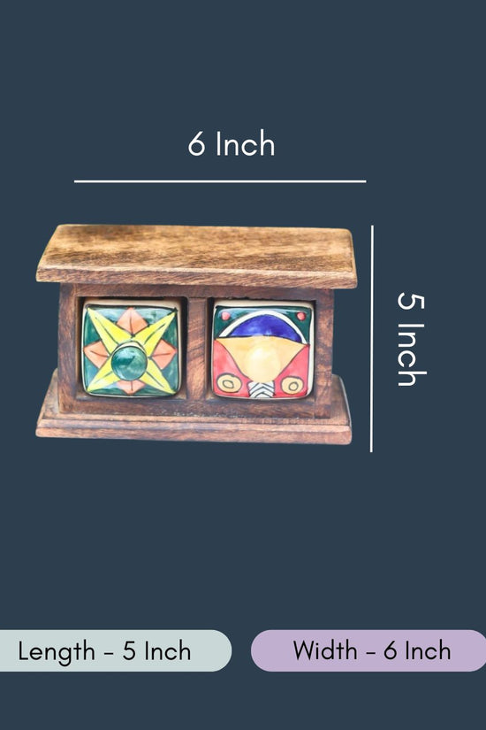 Wooden Decor Drawer – Boho Bloom