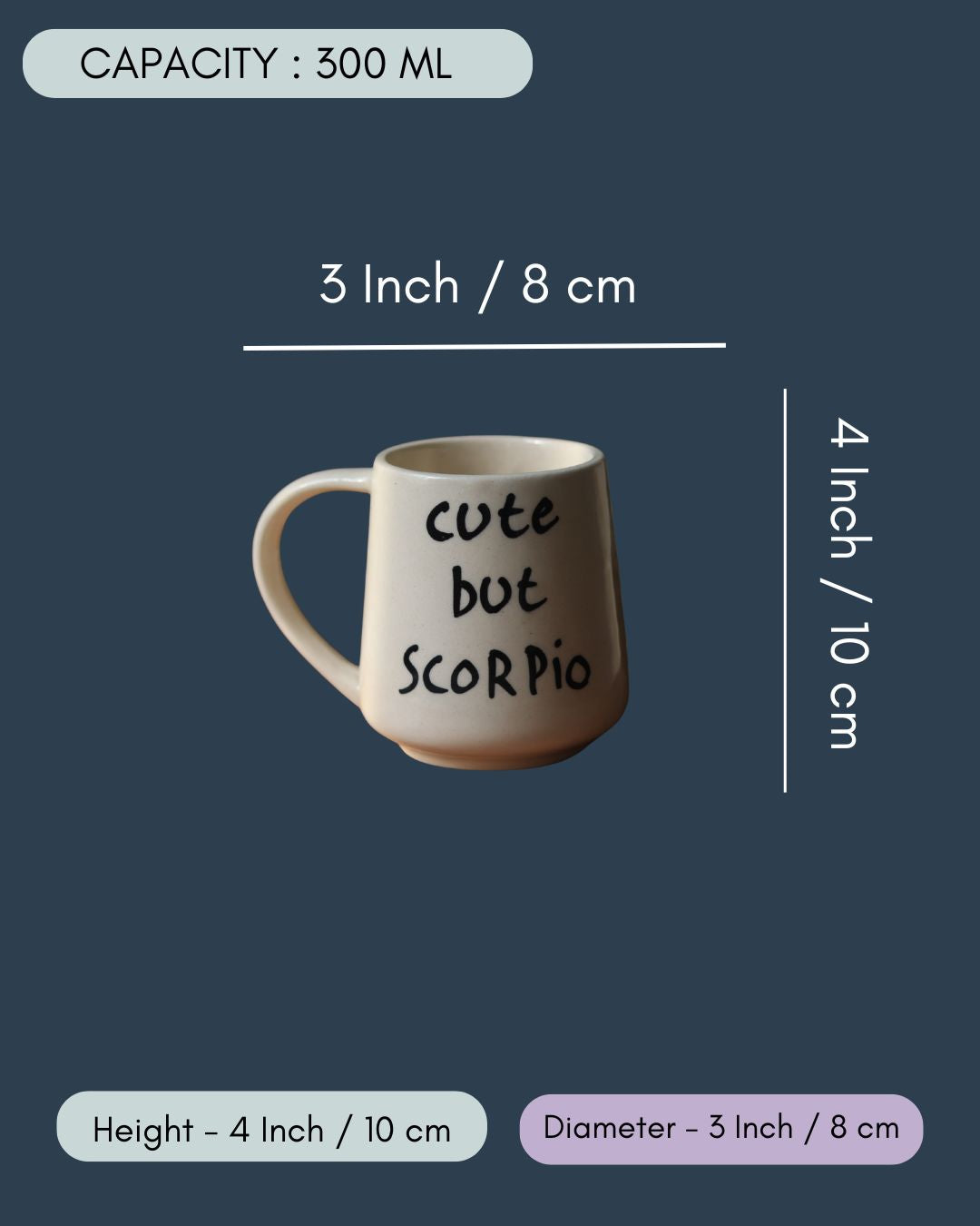 Cute But Scorpio Mug