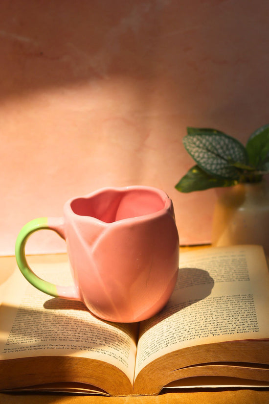 Tulip Coffee Mug - Pink with premium quality material