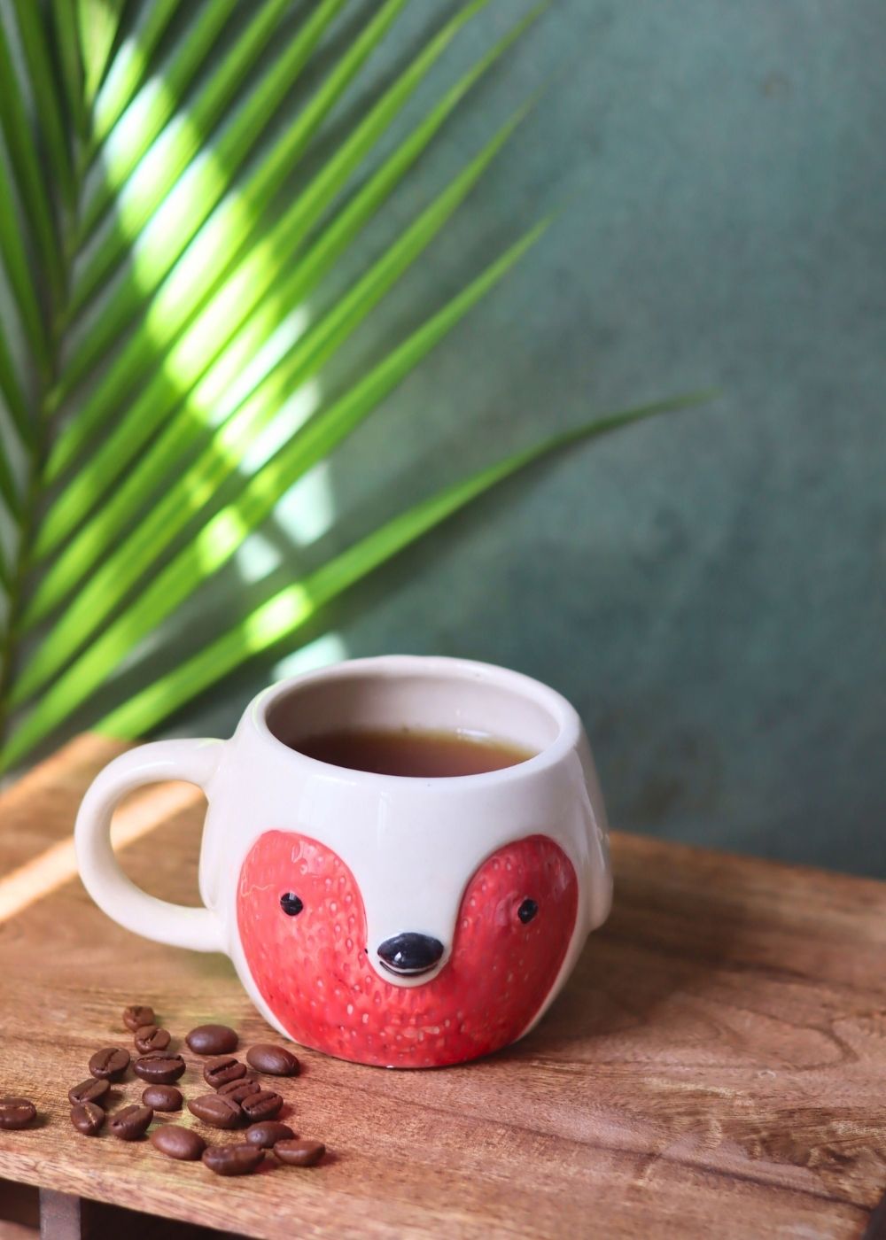 Owl Mug handmade in India