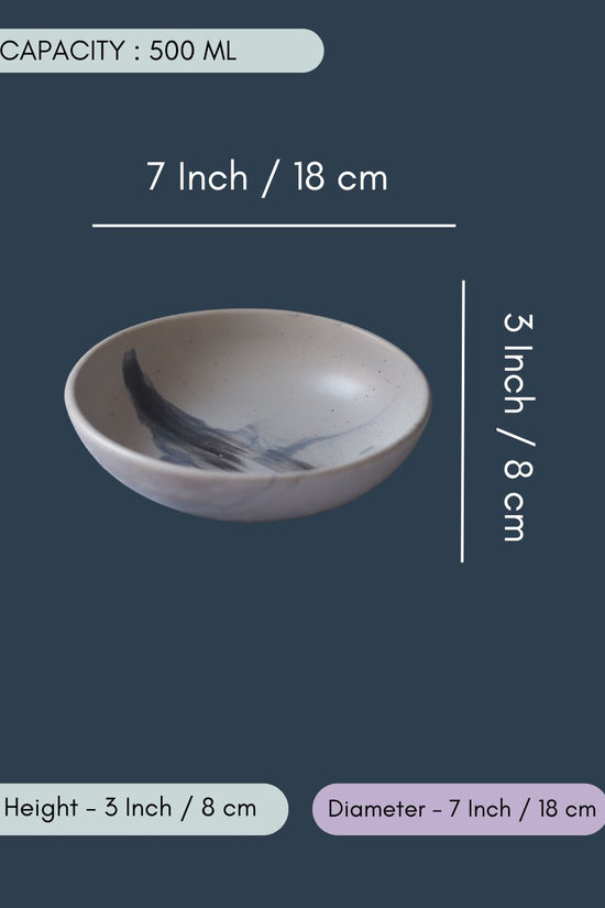 Grey & Blue Ombre Bowl