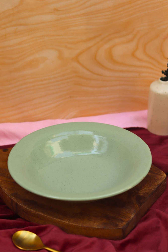 Sage Green Pasta Plate