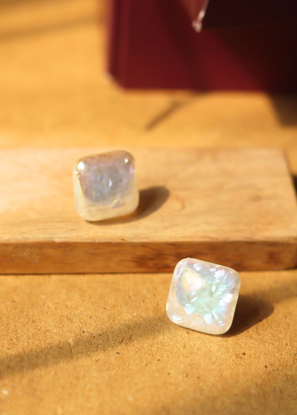 waterproof Cubic Sheen Earrings 