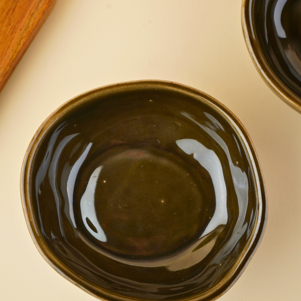 coal black bowl for your dining table