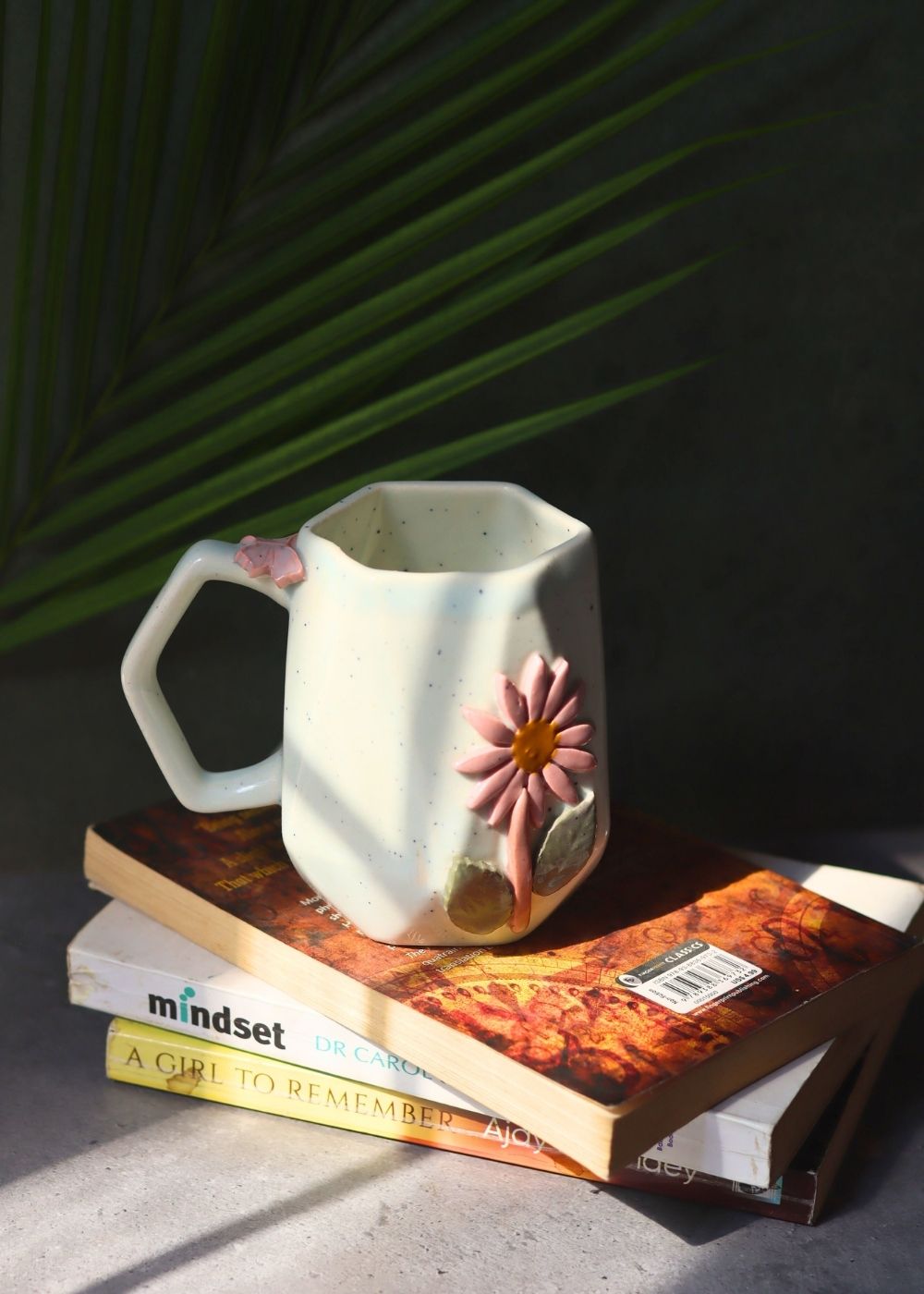 Dahlia Mug handmade in India