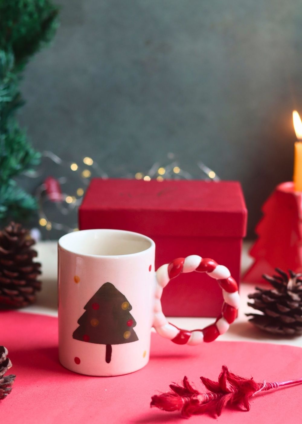 The OG Christmas Mug in a Gift Box made by ceramic