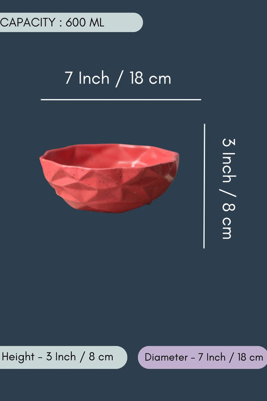 Red Diamond Bowl - Large