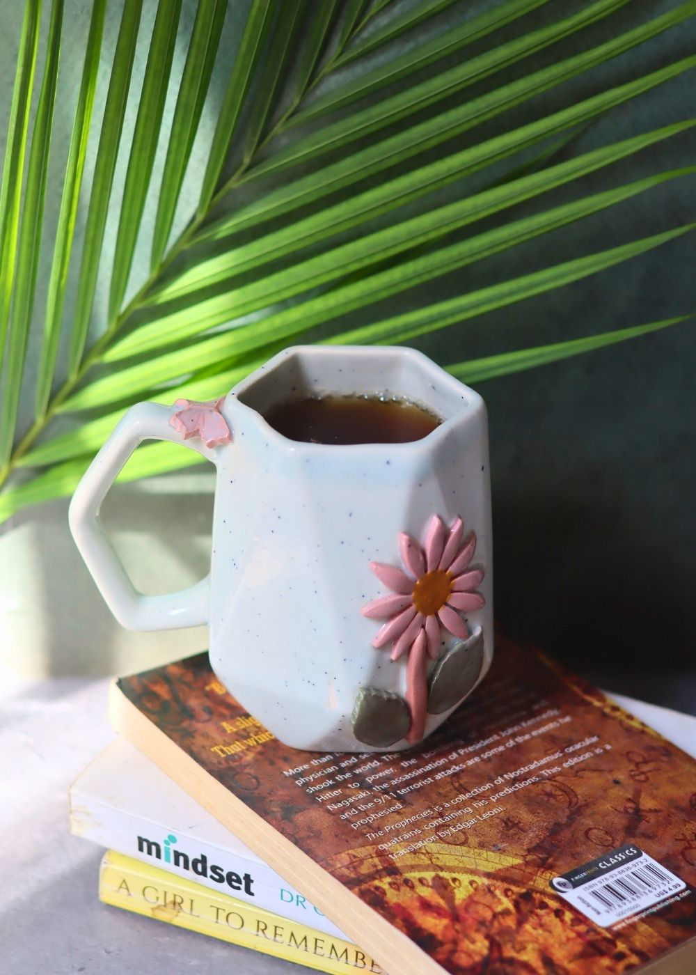 Handmade Dahlia Mug