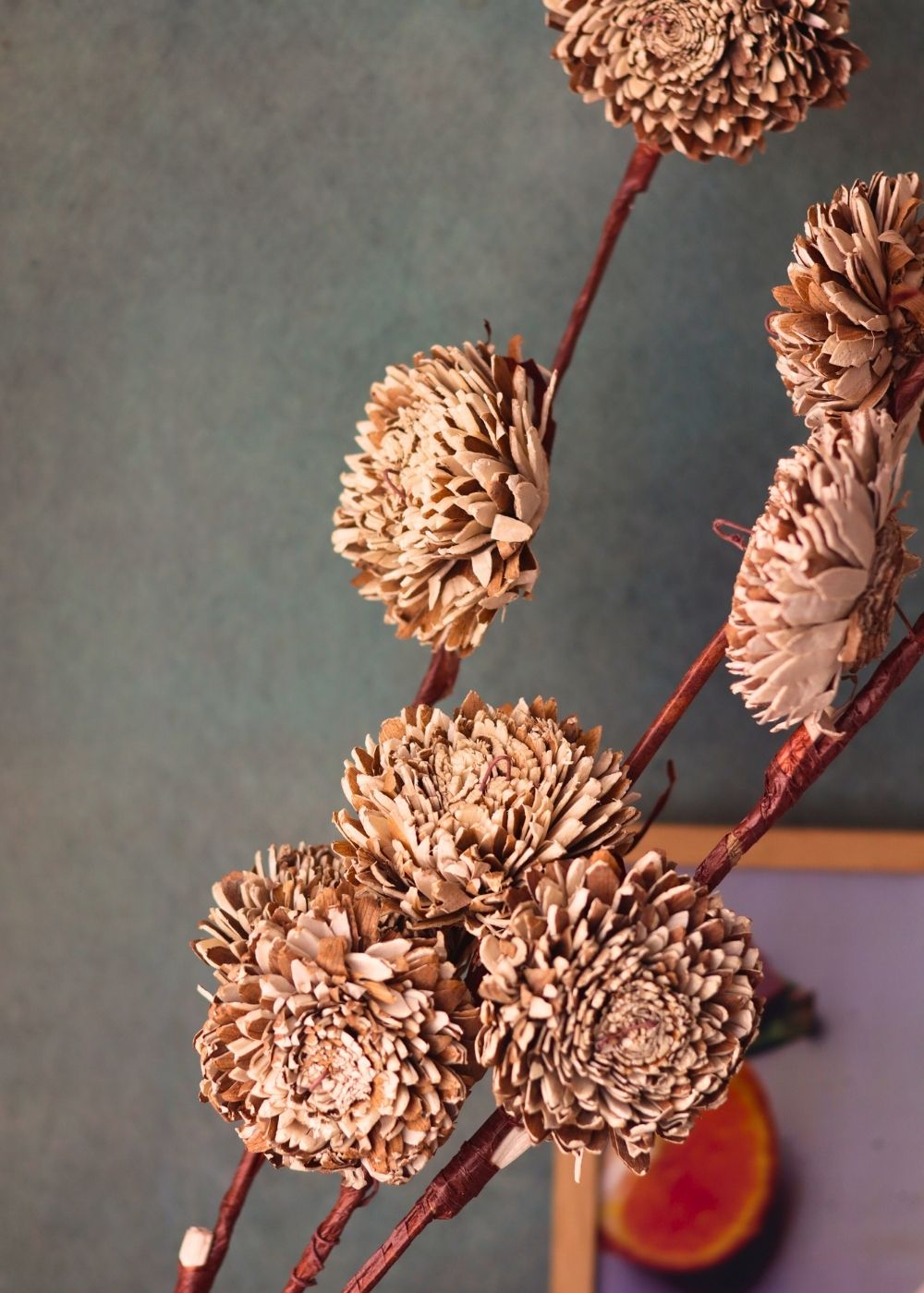 brown chrysanthemums bunch for your home decor 