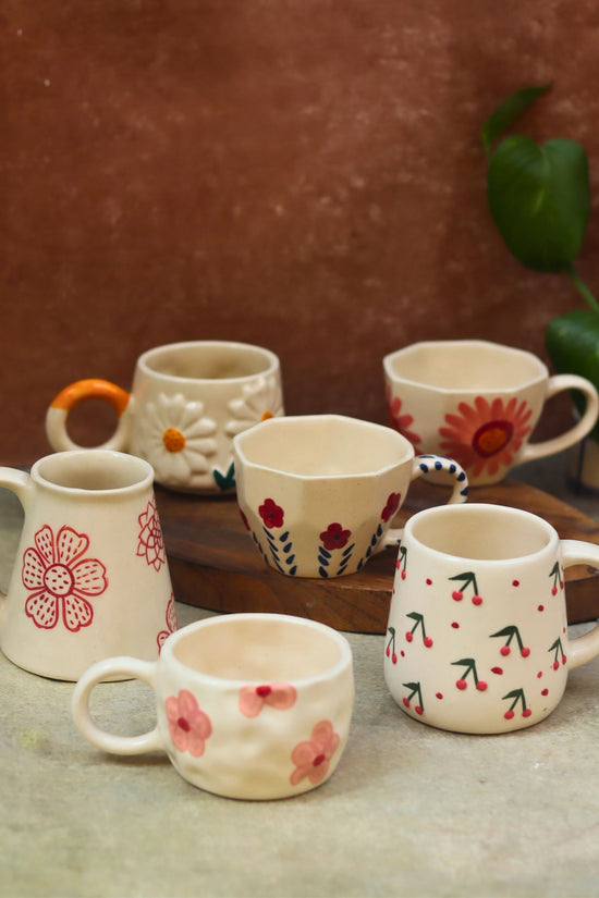 handmade Set of 6 Sip & Shine Mugs Combo (for the price of 5)