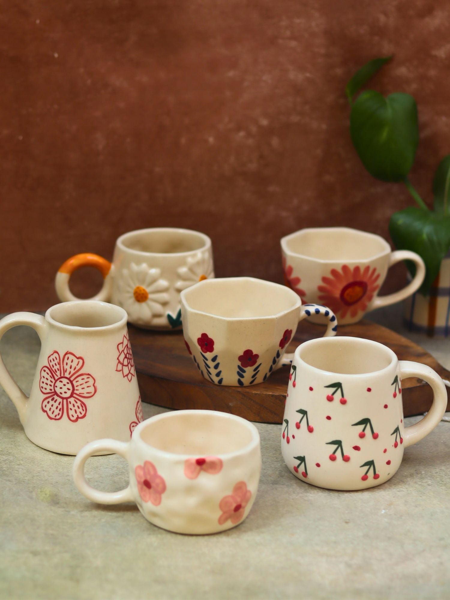 handmade Set of 6 Sip & Shine Mugs Combo (for the price of 5)