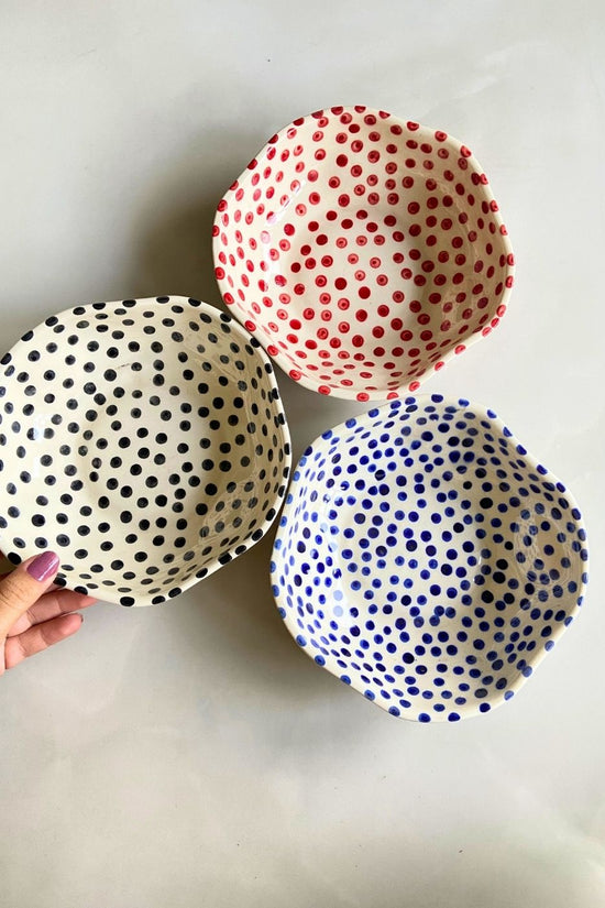 the polka bowls handmade in india 