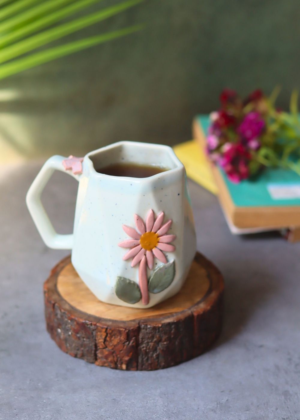 Dahlia Mug made by ceramic