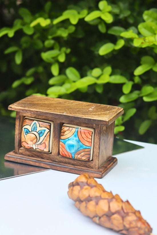 Wooden Decor Drawer – Rustic Glow made by wood