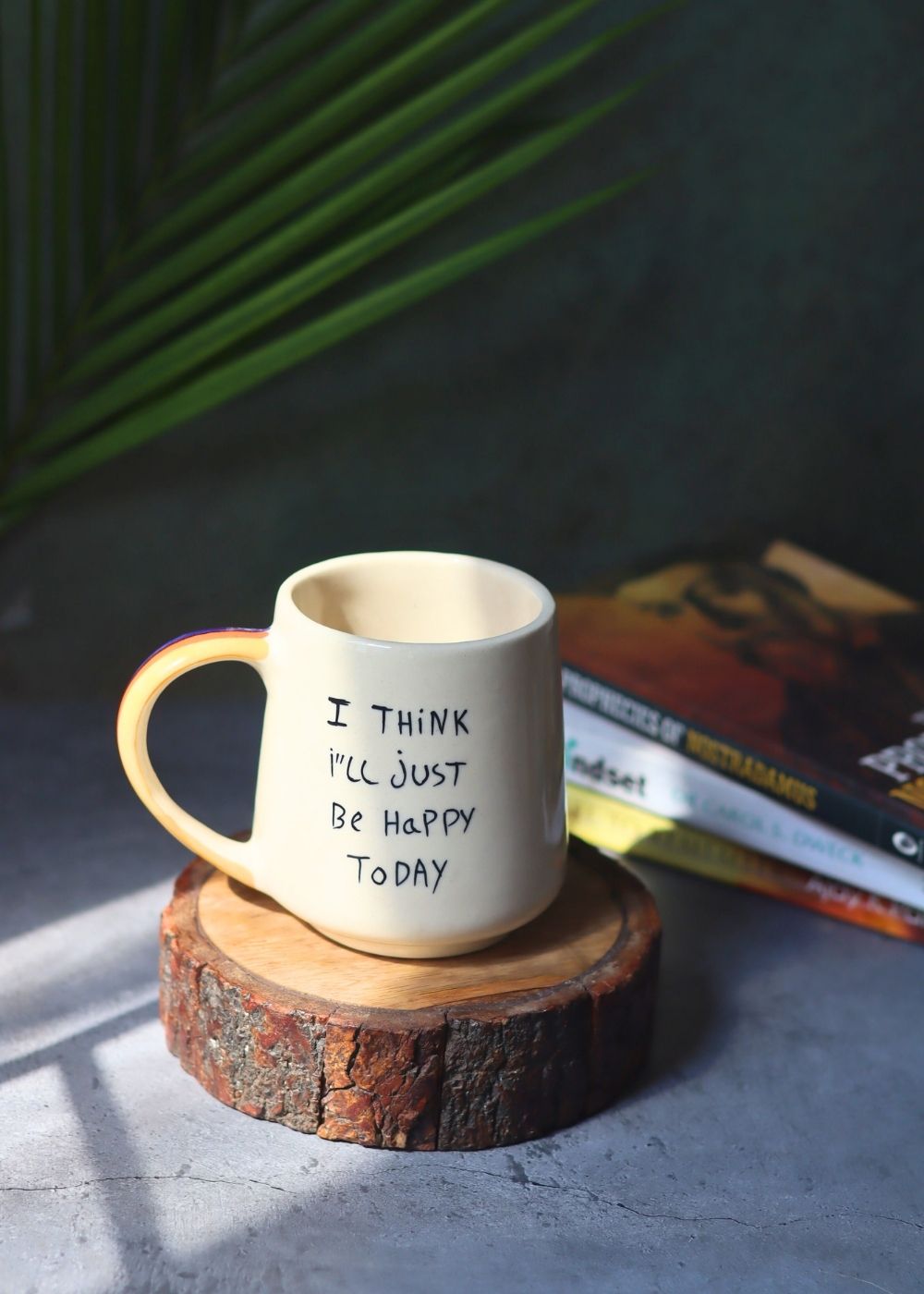 Happy Mug made by ceramic