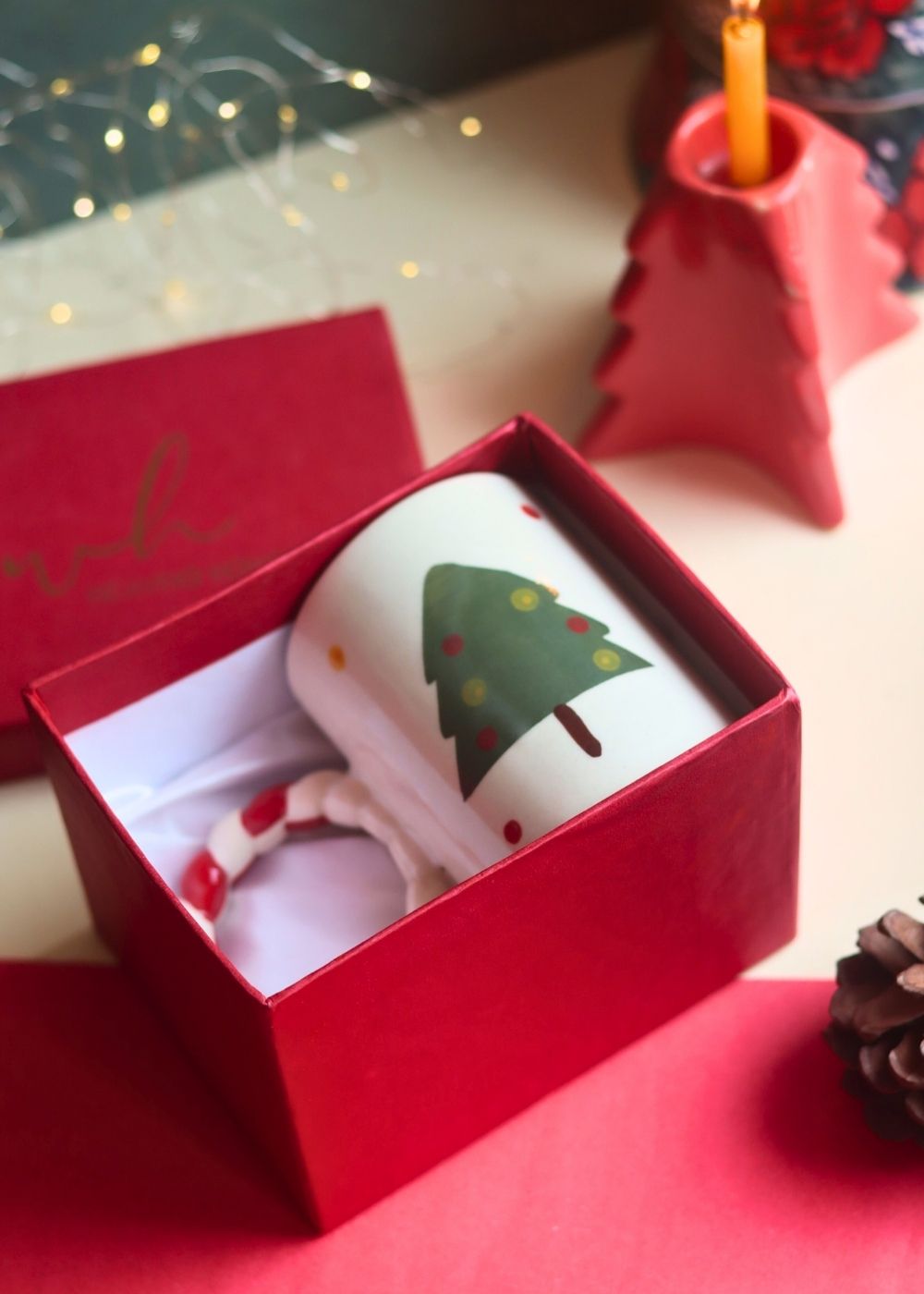 The OG Christmas Mug in a Gift Box handmade in india