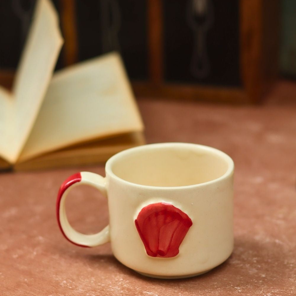Red Shell Mug with premium quality material
