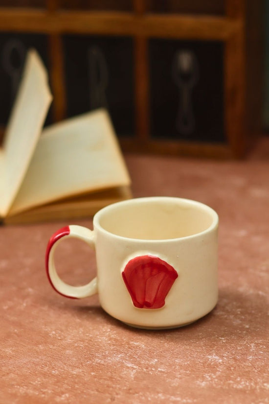 Red Shell Mug with premium quality material
