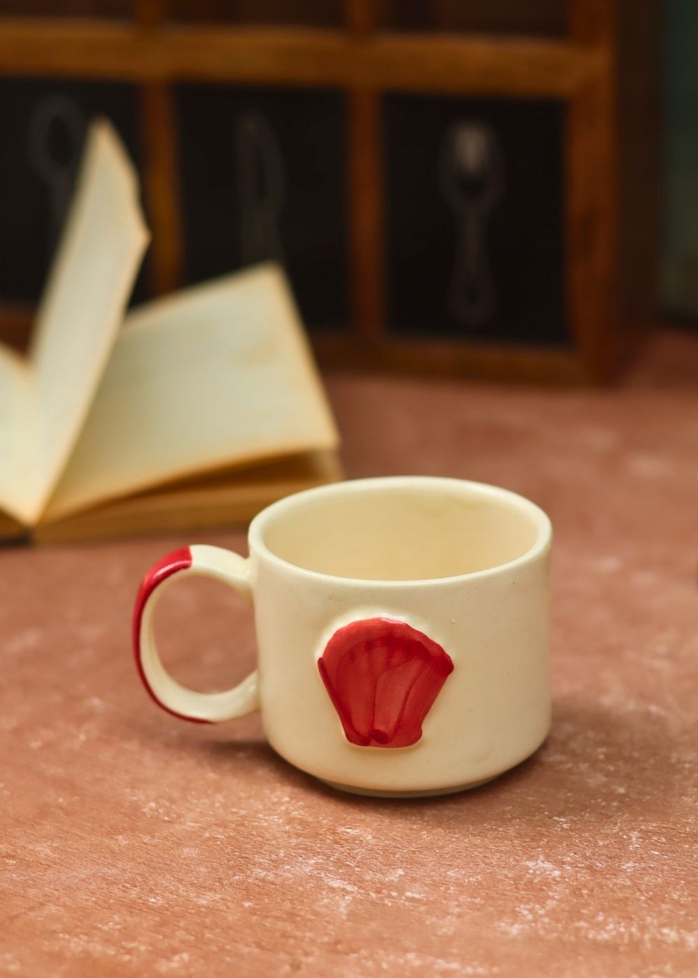 Red Shell Mug with premium quality material