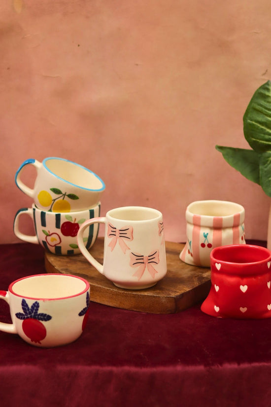 Set of 6 Ceramic Mugs (for the price of 5)
