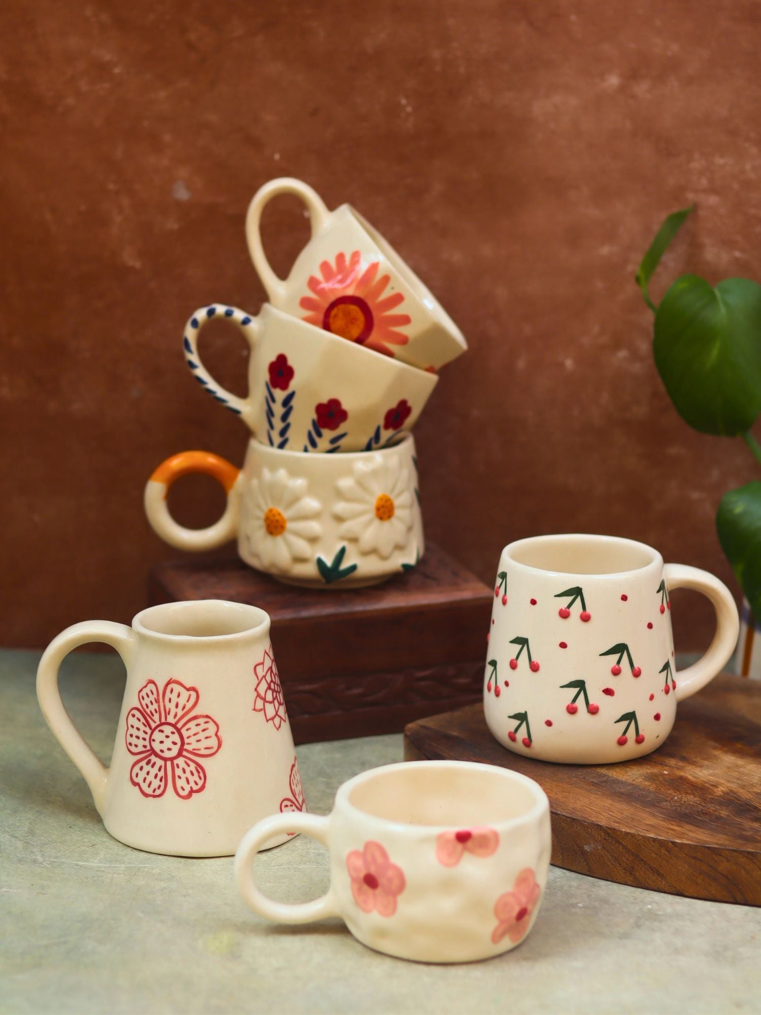 Set of 6 Sip & Shine Mugs Combo (for the price of 5) with premium quality material
