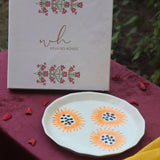 Sunflower Plate in a premium Gift Box for this festival