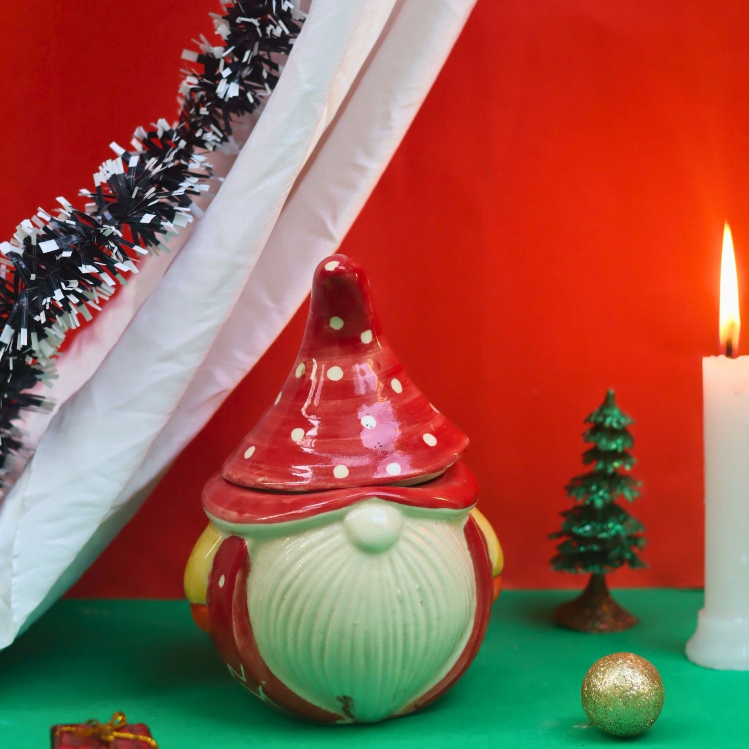 handmade The cutest Santa Jar