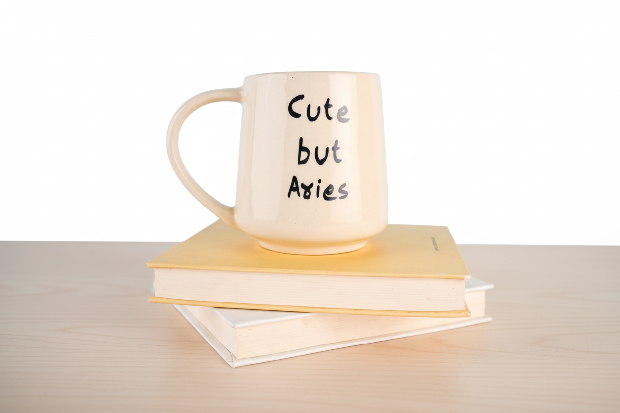 Cute But Aries Mug