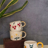 set of 3 ceramic mugs 